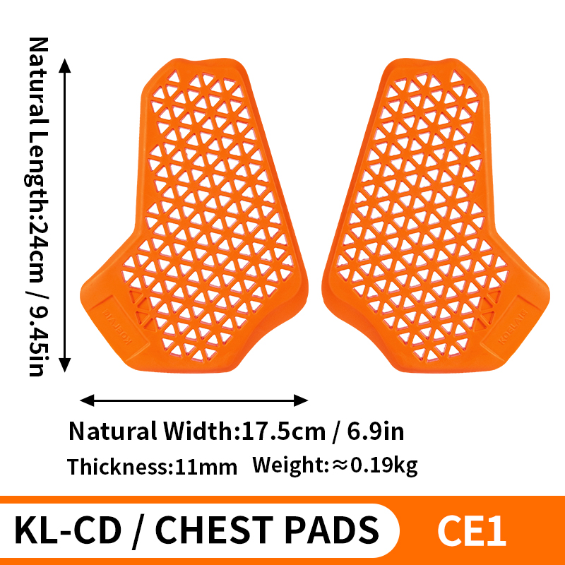 Motorcycle Gear For Woman - Protections CE1 pour veste de moto,