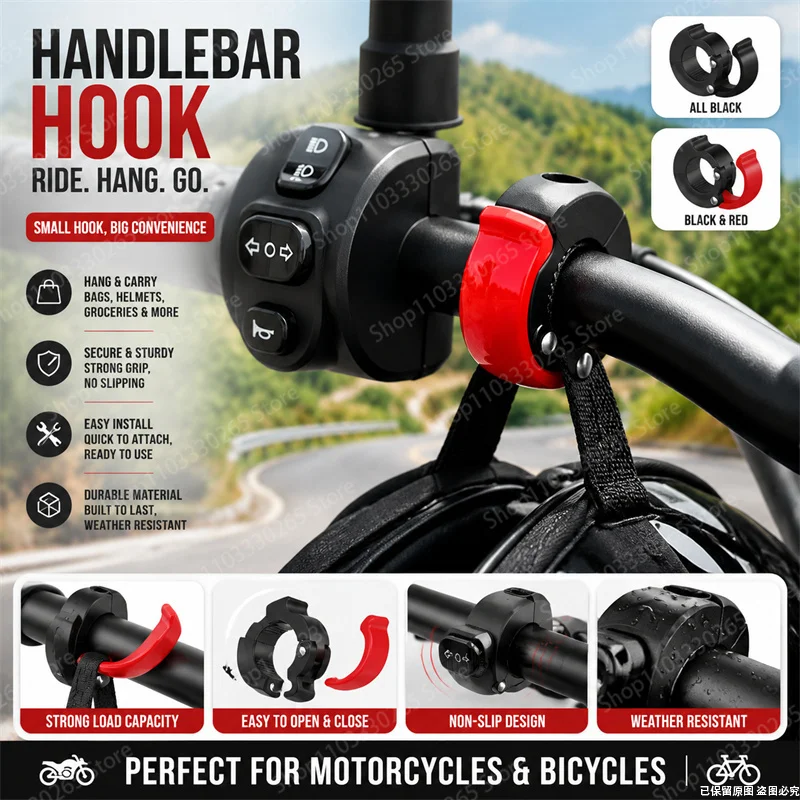 Crochet de guidon de moto robu - Motorcycle Gear Backpack avis et prix
